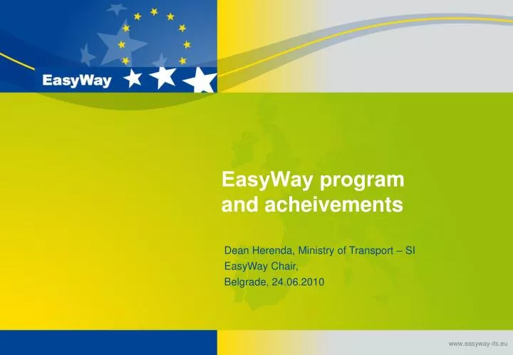 easyway pro gram and acheivements