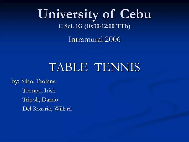 university of cebu c sci 1g 10 30 12 00 tth