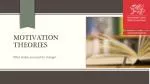 Motivation Theories - slide 1