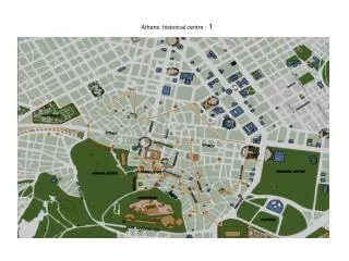 Athens: historical centre : 1