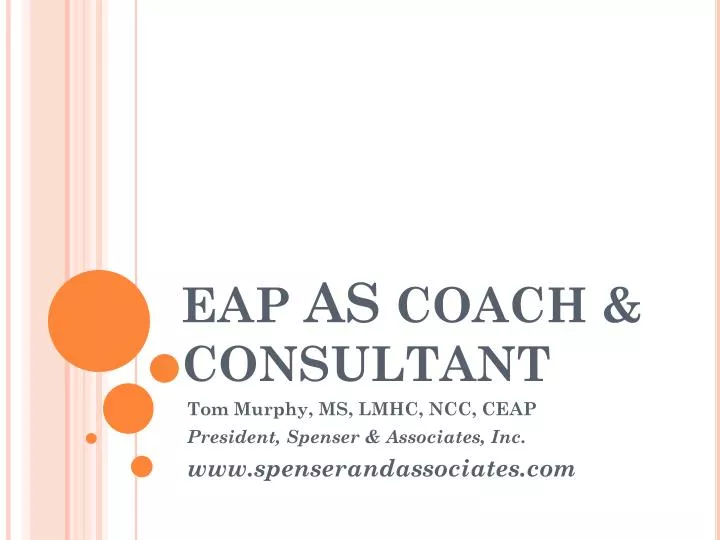 eap as coach consultant