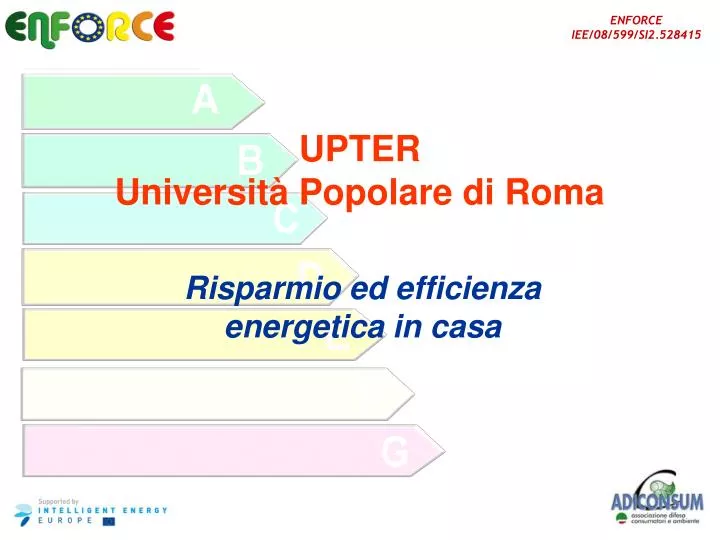 upter universit popolare di roma