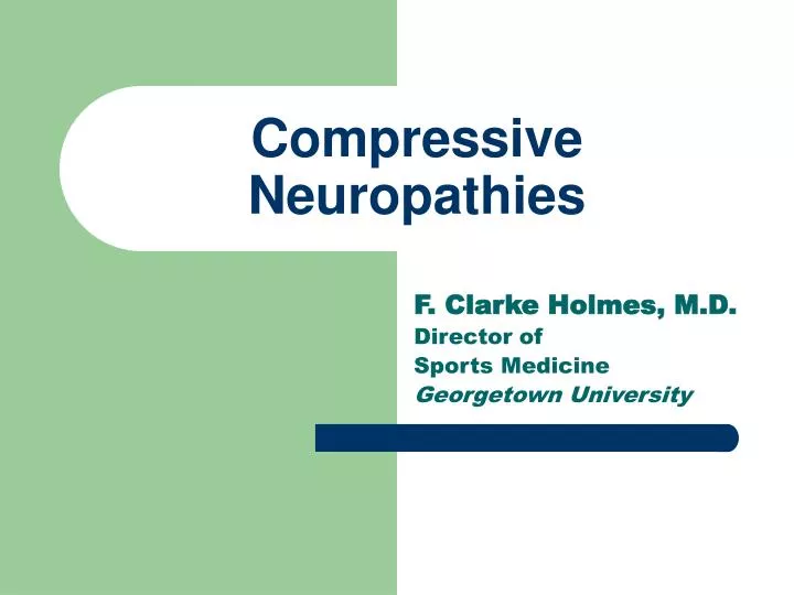 compressive neuropathies