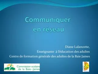 communiquer en r seau