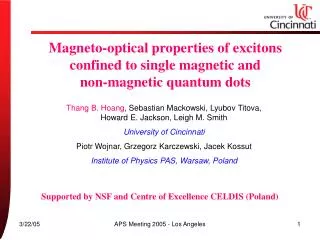 Magneto-optical properties of excitons confined to single magnetic and non-magnetic quantum dots