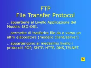 ftp file transfer protocol