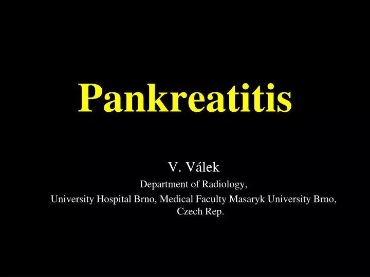 pankreatitis