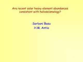Are recent solar heavy element abundances consistent with helioseismology?