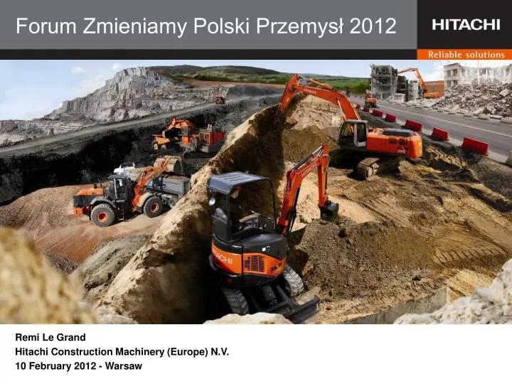 forum zmieniamy polski przemys 2012