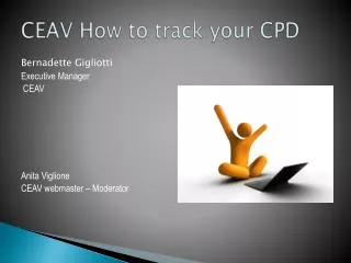 CEAV How to track your CPD