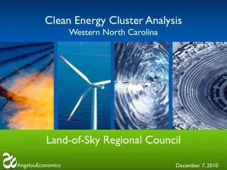 Clean Energy Cluster Analysis Western North Carolina