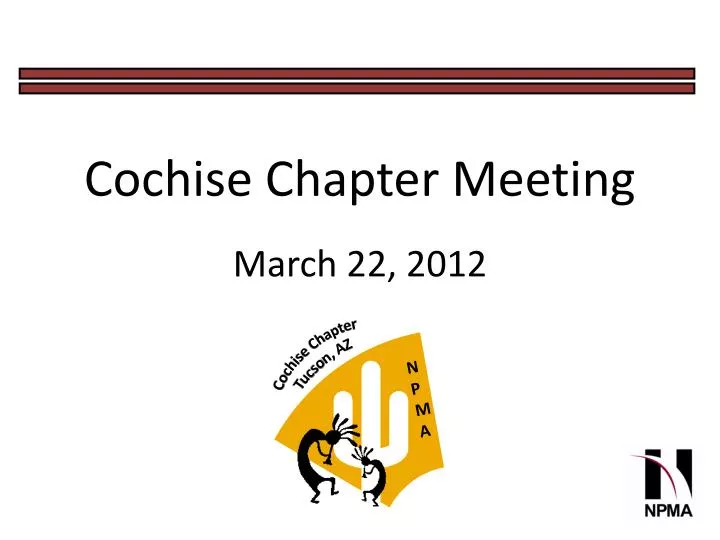 cochise chapter meeting march 22 2012