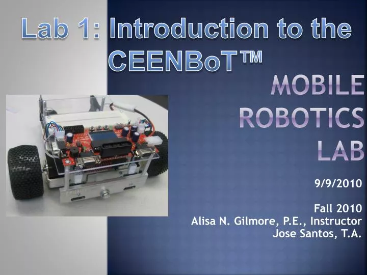 mobile robotics lab