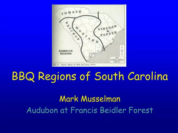 bbq regions of south carolina