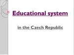 Educational system