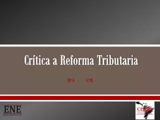 cr tica a reforma tributaria