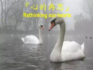rethinking our hearts