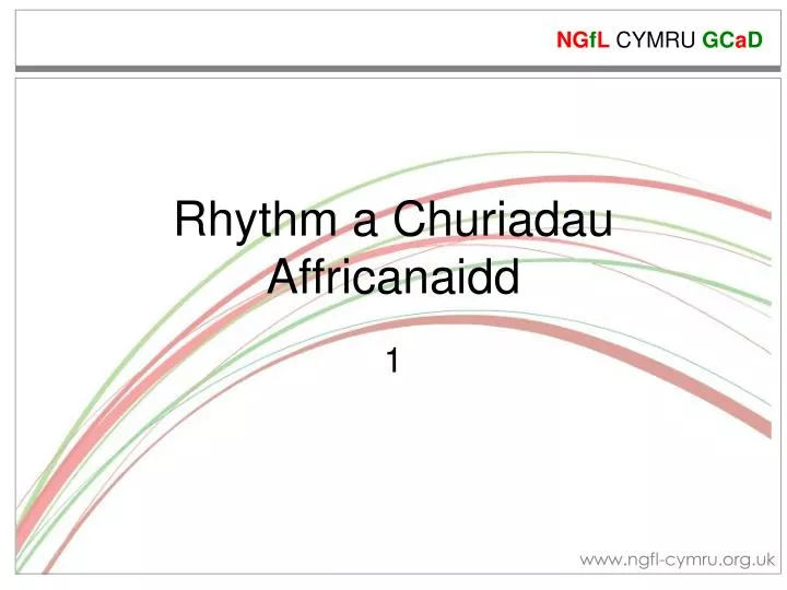 rhythm a churiadau affricanaidd