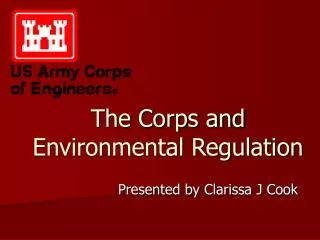 The Corps and Environmental Regulation