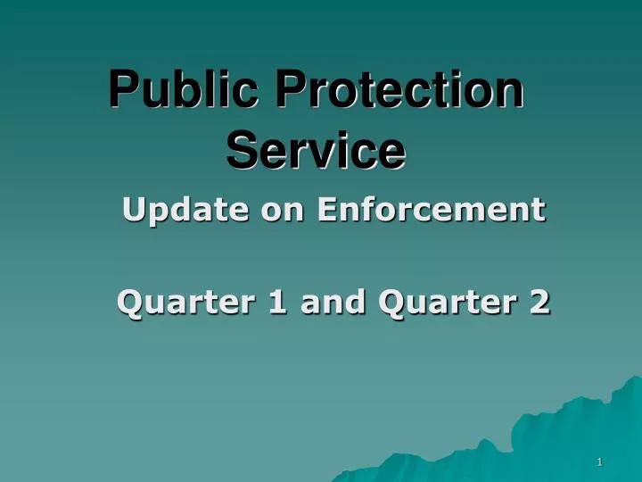 public protection service