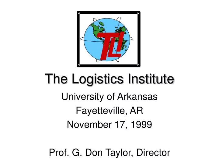 the logistics institute