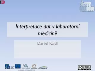 interpretace dat v laboratorn medic n