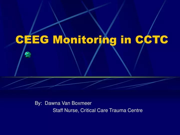 ceeg monitoring in cctc