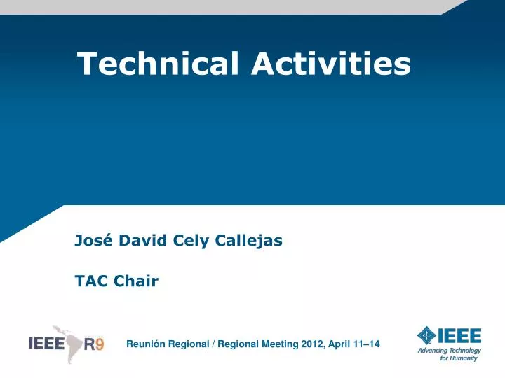 technical activities