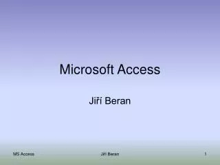 microsoft access