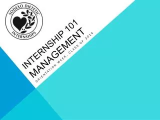 internship 101 Management