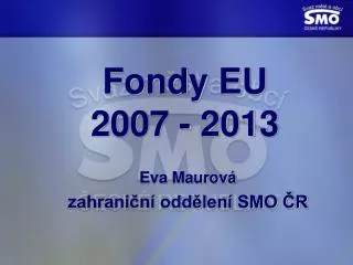 fondy eu 2007 2013