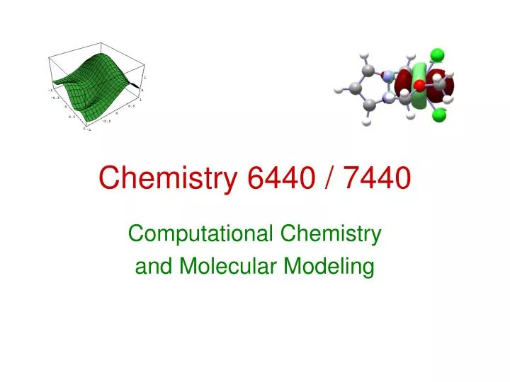 chemistry 6440 7440