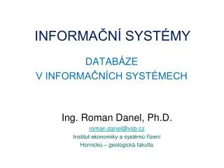 informa n syst my