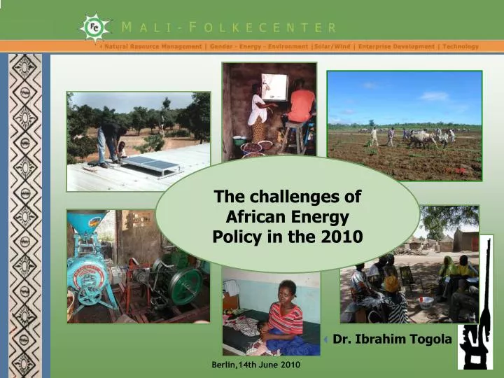 the challenges of african energy policy in the 2010