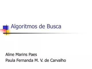 algoritmos de busca