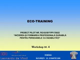 eco training
