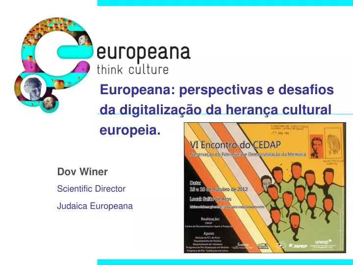 europeana perspectivas e desafios da digitaliza o da heran a cultural europeia