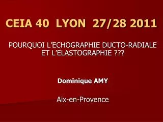 ceia 40 lyon 27 28 2011