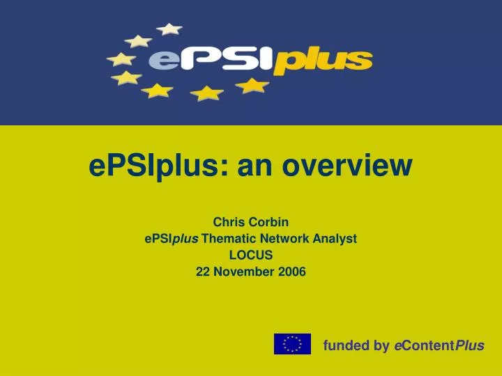 epsiplus an overview