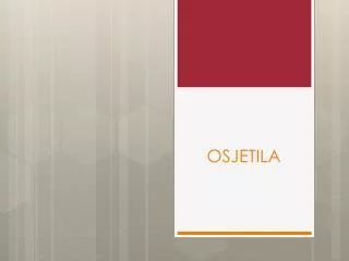 osjetila