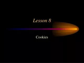 lesson 8