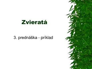 zvierat