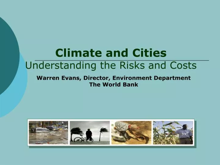 climate and cities understanding the risks and costs