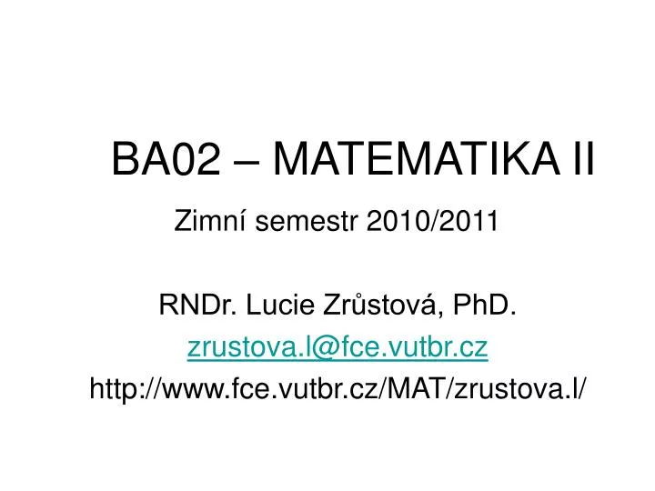 ba02 matematika ii