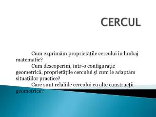 cercul