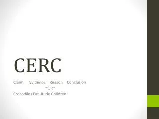 CERC