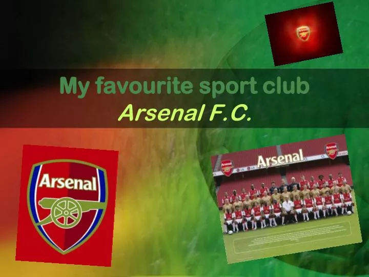 my favourite sport club arsenal f c