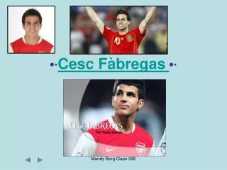 •∙ Cesc Fàbregas •∙