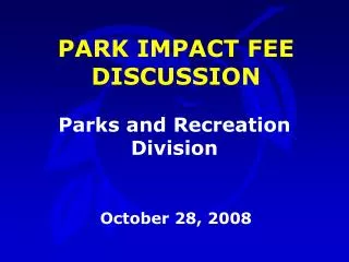 Parks and Recreation Division