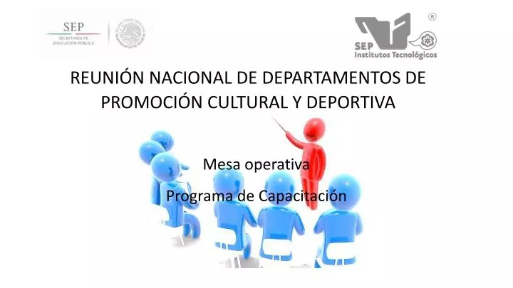 reuni n nacional de departamentos de promoci n cultural y deportiva